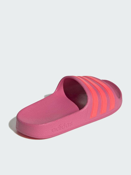 Kids' Slides Pink Adilette Aqua