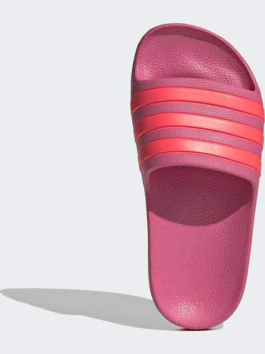 Kids' Slides Pink Adilette Aqua