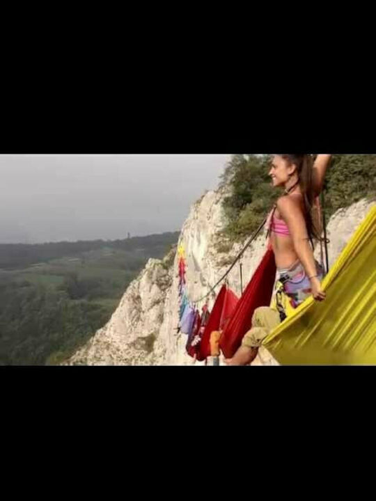 Ticket To The Moon Parachute Single Hammock Dark Yellow 320x155cm