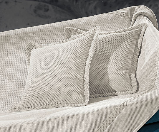 Guy Laroche Rubicon Four-Seater Sofa Throw 170x350cm Sand