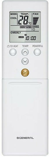 Fujitsu AUXG09KVLA / AOYG09KATA Професионален Инверторен Климатици Касета 9000 BTU с Рефрижерантна Течност R32