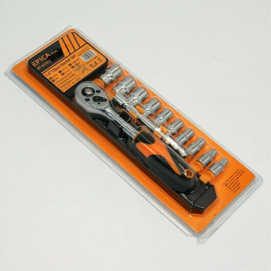 Epica Star Set Ratchet 1\4" 12pcs