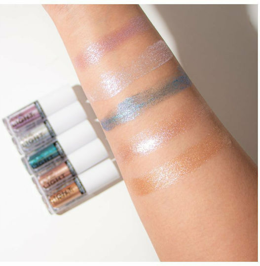 Revolution Beauty Relove Eye Light Metallic Lidschatten in Creme-Form mit Silber Farbe 1.9ml
