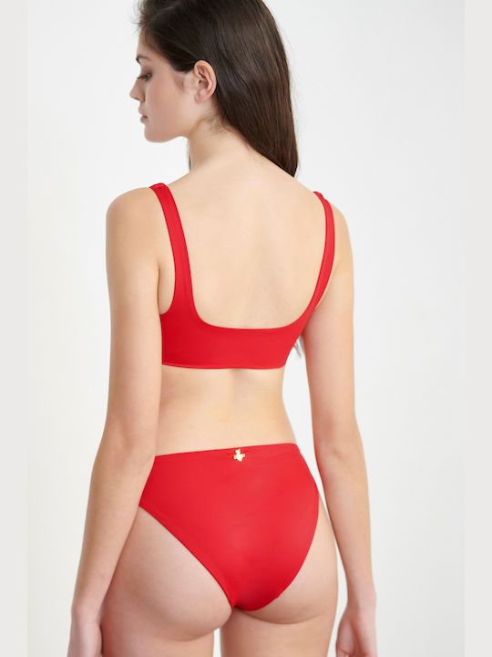 SugarFree Bikini Slip Red