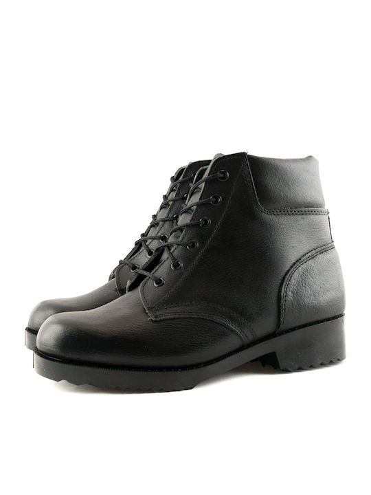 Love4shoes Men's Military Boots Black