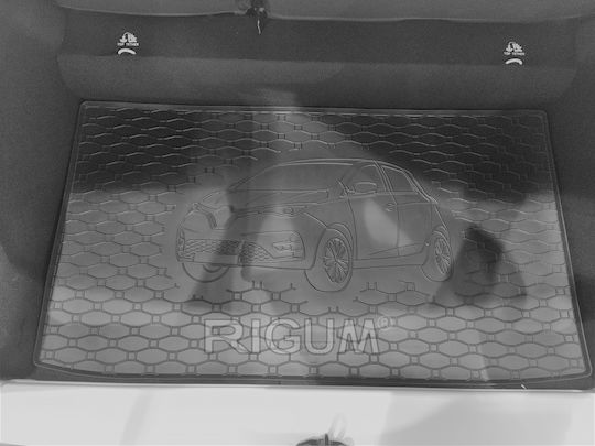 Rigum Trunk Mat for Renault Zoe 2012+ Black