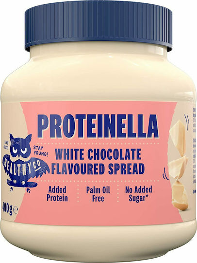HealthyCo Πραλίνα Proteinella με Έξτρα Πρωτεΐνη χωρίς Προσθήκη Ζάχαρης με White Chocolate 200gr