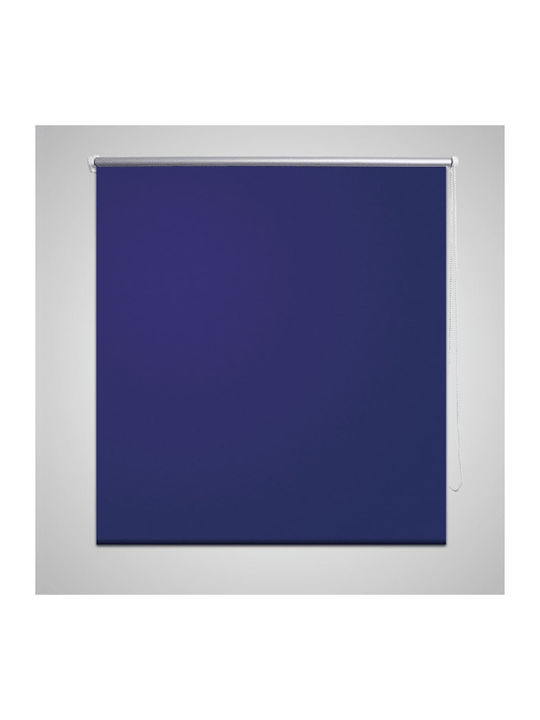 vidaXL Roller Blinds Partial Blackout Navy W160xH175cm 240141