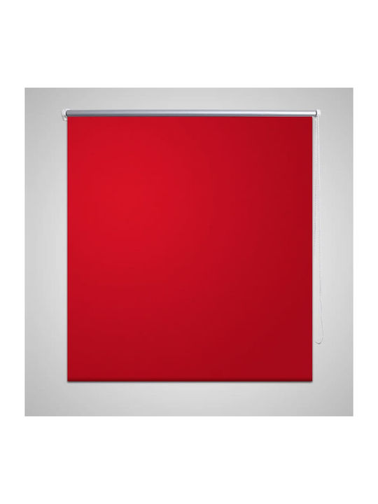 vidaXL Roller Blinds Total Blackout Red W40xH100cm 240736