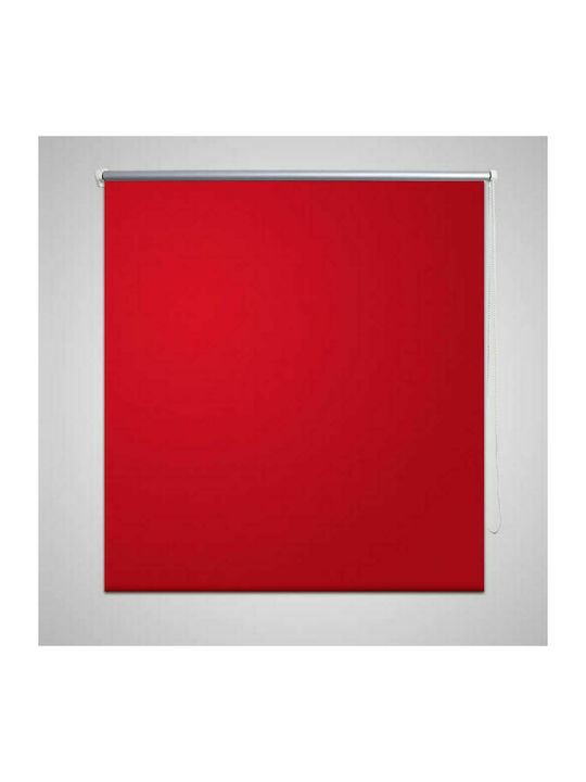 vidaXL Roller Blinds Total Blackout Red W60xH120cm 240744