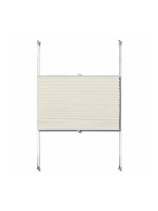 vidaXL Roller Blinds Ecru W80xH100cm 240633