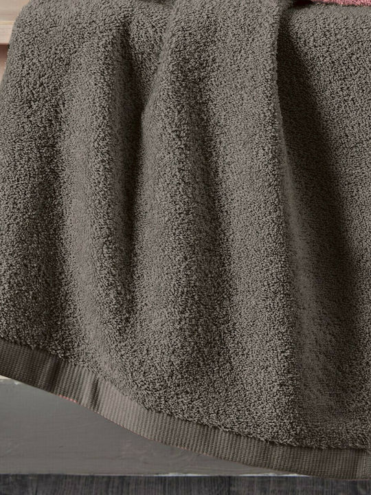 Kentia Bath Towel Brand 90x150cm Grey Weight 600gr/m²