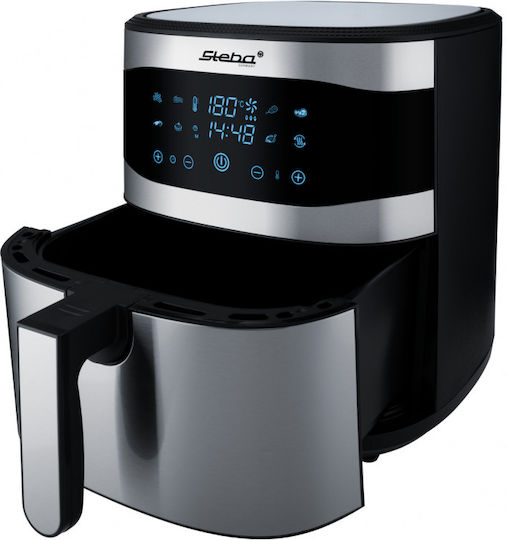 Steba HF 8000 Family Heißluftfritteuse 8Es Silber