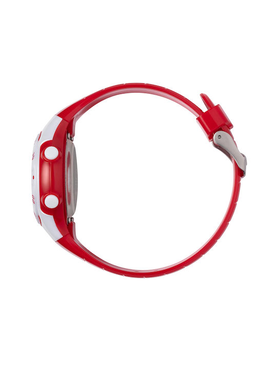 Head Kids Analog Watch Λουράκι with Rubber/Plastic Strap Red