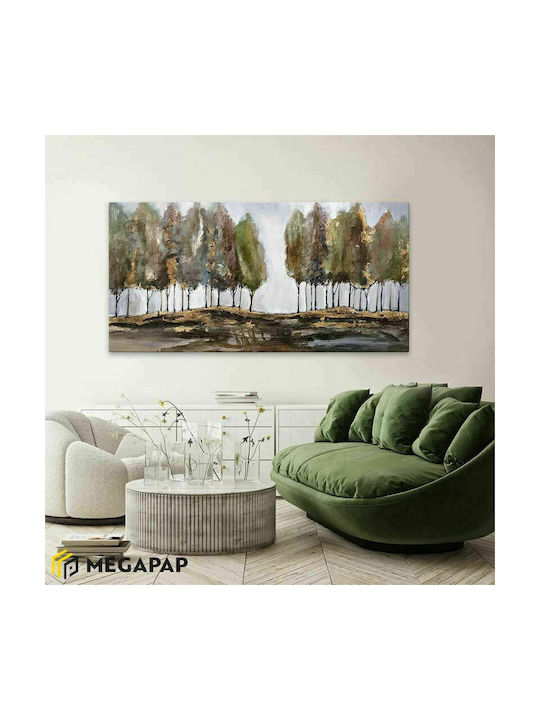 Megapap Poplars Canvas Painting 125x80cm