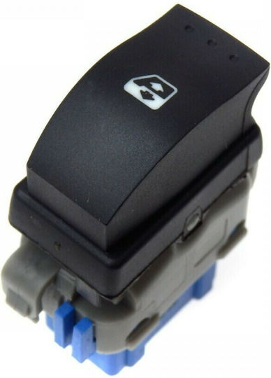 Electric Life Car Window Switch for Opel Movano Renault Kangoo Blue