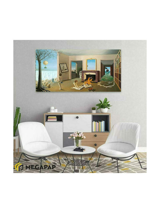 Megapap Entre Les Trous De La Memoire Canvas Painting 80x40cm