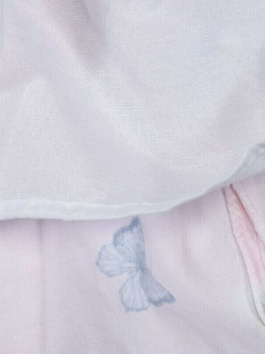 Rochie pentru Copii Fără mâneci Floral Roz