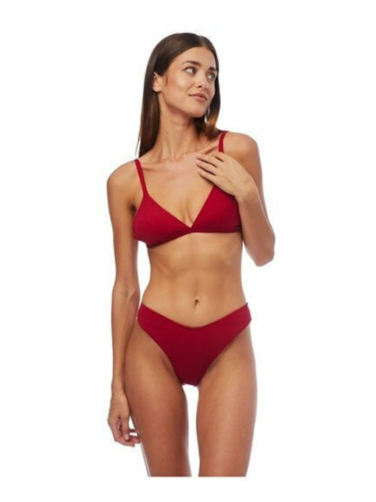 Daytona Bikini Τριγωνάκι Μπορντό