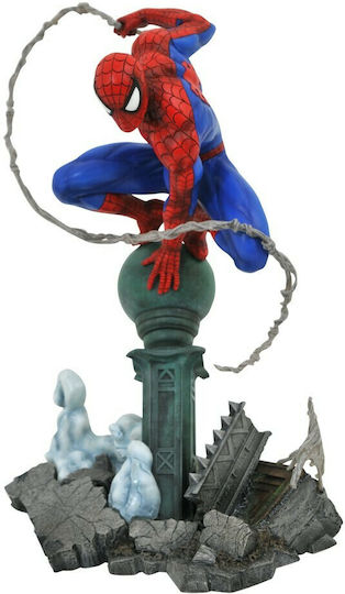 Diamond Select Toys Marvel: Spiderman Lampenmast: Spiderman Lampenmast Figur Höhe 25cm