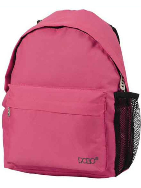 Polo School Bag Backpack Kindergarten in Fuchsia color 2017