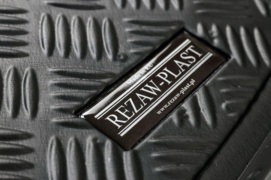 Rezaw Plast Trunk Mat Tray Type for Renault Clio 2013 2019 Black