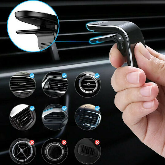 Car Mobile Mount with Magnet Gold