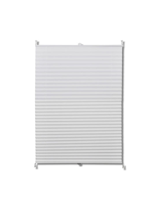 vidaXL Roller Blinds White W90xH100cm 240605