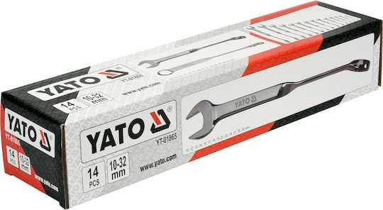 Yato Set Deutsch Polygon mit Größe von 10mm bis 32mm 14Stück