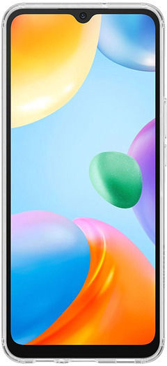 Vivid Skin Back Cover Σιλικόνης Σετ με Τζαμάκι Διάφανο (Redmi 10C)