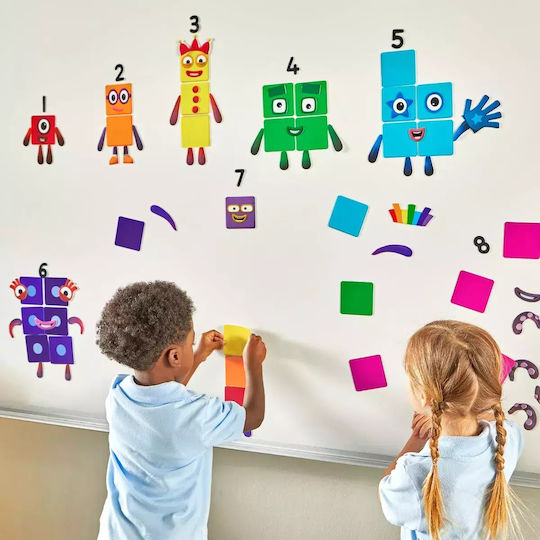 Learning Resources Numberblocks Reusable Clings Образователна Игра Образователни за 3+ години Години