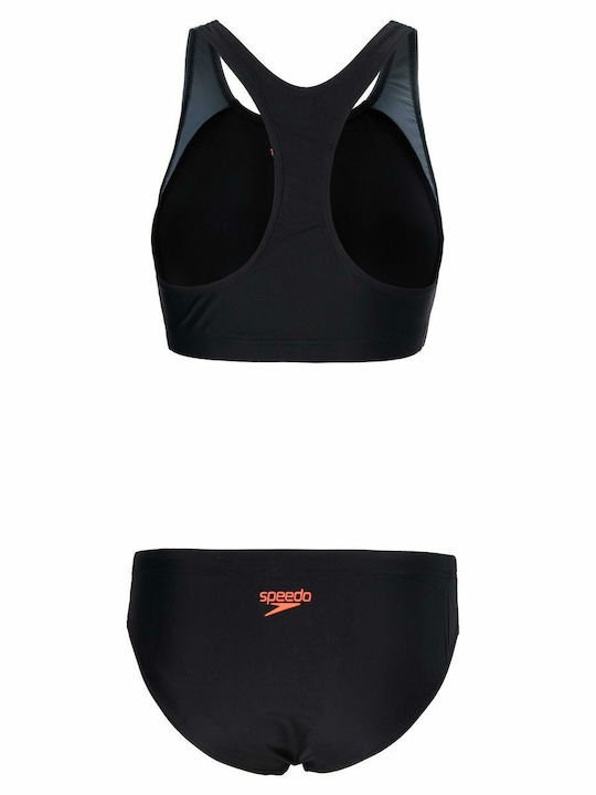 Αθλητικό Set Bikini Μπουστάκι Μαύρο