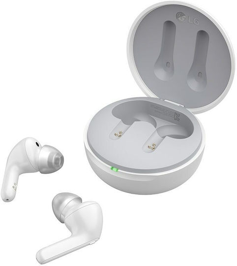 LG Tone Free FP3 In-ear Bluetooth Handsfree Earphones with Sweat Resistance and Charging Case White
