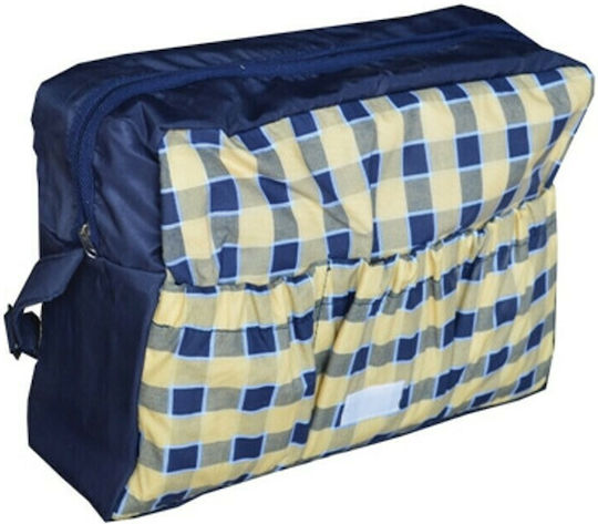 Bebe Stars Shoulder/Hand Diaper Bag Economy Blue - Yellow