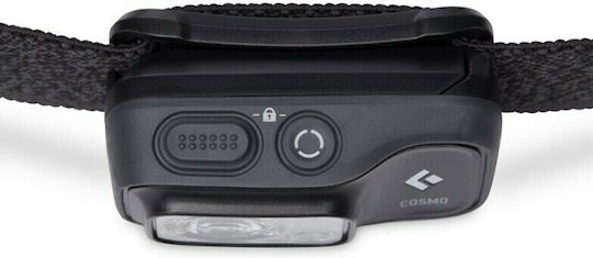 Black Diamond Headlamp LED IPX8 with Maximum Brightness 350lm Cosmo 350 Black