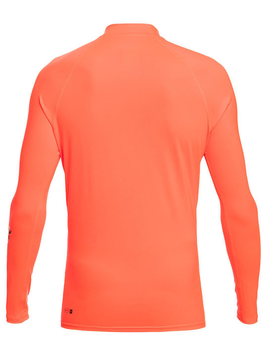 Quiksilver All Time UPF 50 Sun Protection Shirt Orange