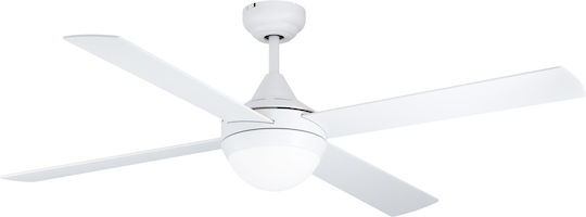 Eglo Varadero Deckenventilator 122cm mit Leuchte Weiß
