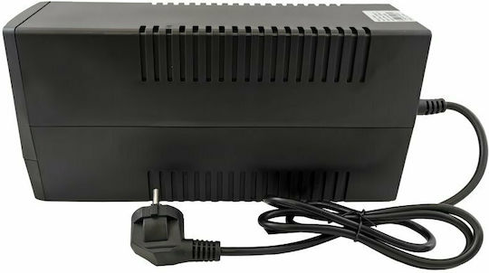 A-LAN Alantec UPS Off-Line 650VA 360W με 2 Schuko Πρίζες