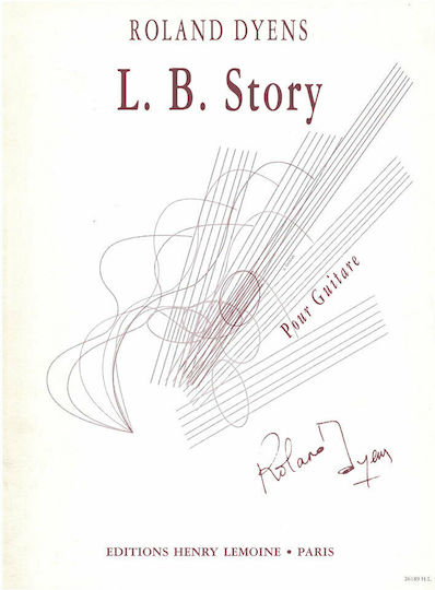 Henry Lemoine Dyens L.B.Story Παρτιτούρα για Κιθάρα