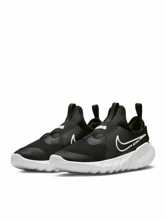 Flex Runner Kids Sports Shoes Running Slip-On Black
