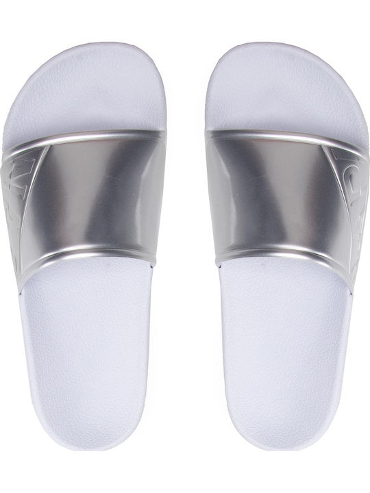 Park Frauen Flip Flops in Silber Farbe