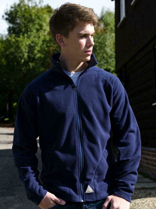 Result Boys Fleece Sweatshirt with Zipper Blue /Y-280