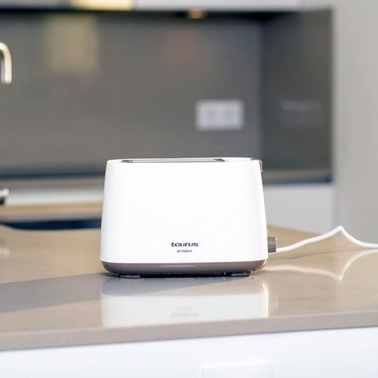 Taurus My Toast II 961001000 Prăjitor de pâine 2 sloturi 750W Alb