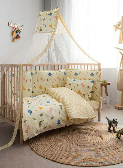 Vesta Home Duvet Crib Cotton Jurassic Beige 110x150cm