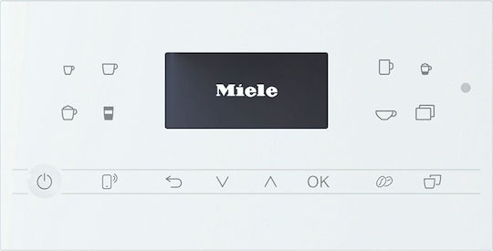 Miele CM 6360 Automatische Espressomaschine 1500W Druck 15bar Für Cappuccino Mit Mahlwerk Weiß Lotus 11580960