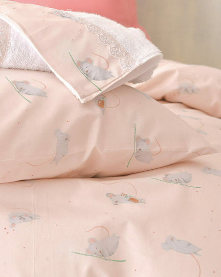 Rythmos Jerom Kids Cotton Pillowcase Set 50x70cm Somon 203-101-2216