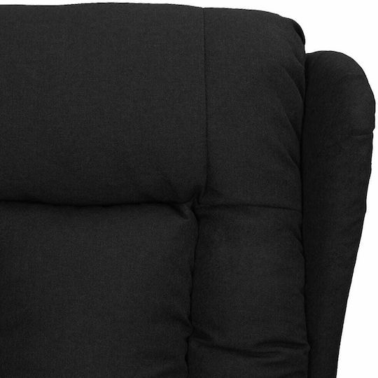Πολυθρόνα Relax Massage Μαύρη 72.5x96x99.5cm