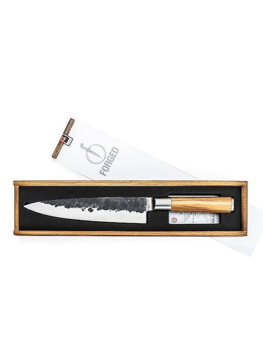 Style De Vie Olive Messer Chefkoch aus Edelstahl 20.5cm 1Stück