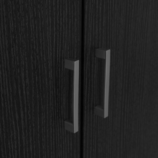 Doppeltür Kleiderschrank Jenna Zebrano 80x43x181cm
