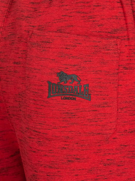 Wellιngham Sweatpants with Elastic Marl Red / Black